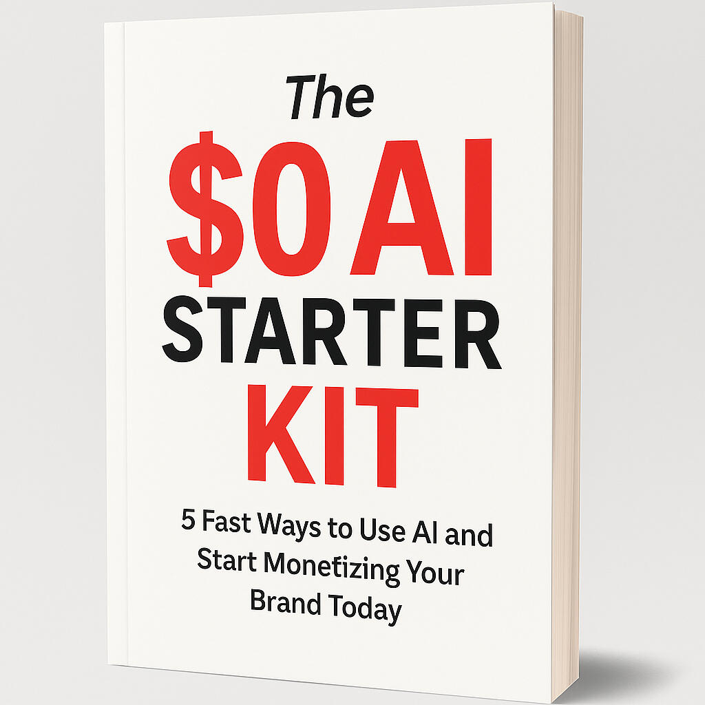 Ai Quickstart mini guide Cover by FutureBrandAI